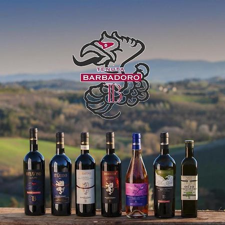 Tenuta Barbadoro Agriturismo Apartment Монтеспертоли Экстерьер фото